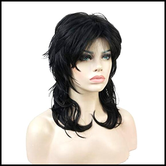 Shaggy Layered Synthetic Wig with Bangs Shoulder Length Y2K Chic main image 5